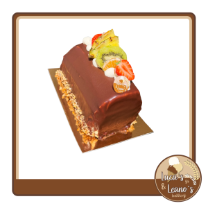 Biscuit bûche ganache