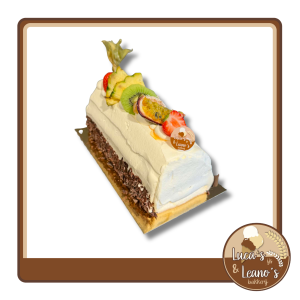 Biscuit bûche mont blanc